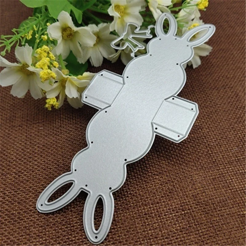 Рамка в виде кролика фоновые металлические Вырубные штампы для сделай сам
