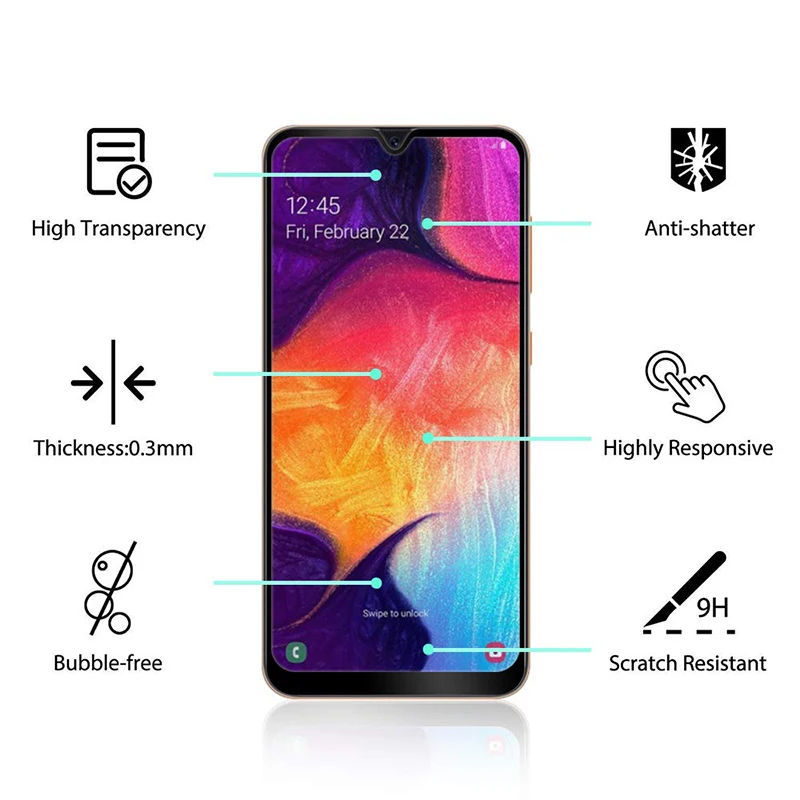 2 шт. Защитное стекло для Motorola One Macro / Moto G8 Play | Мобильные телефоны и аксессуары