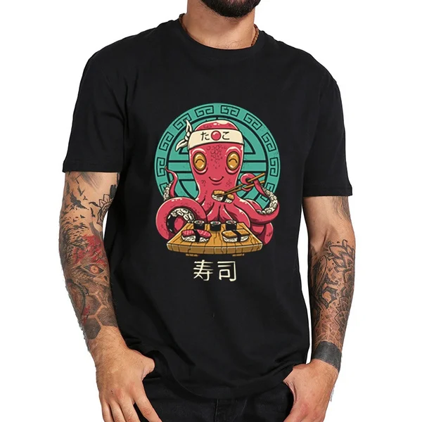 

octo sushi bar Men's T-shirt t shirt men Unisex New Fashion tshirt