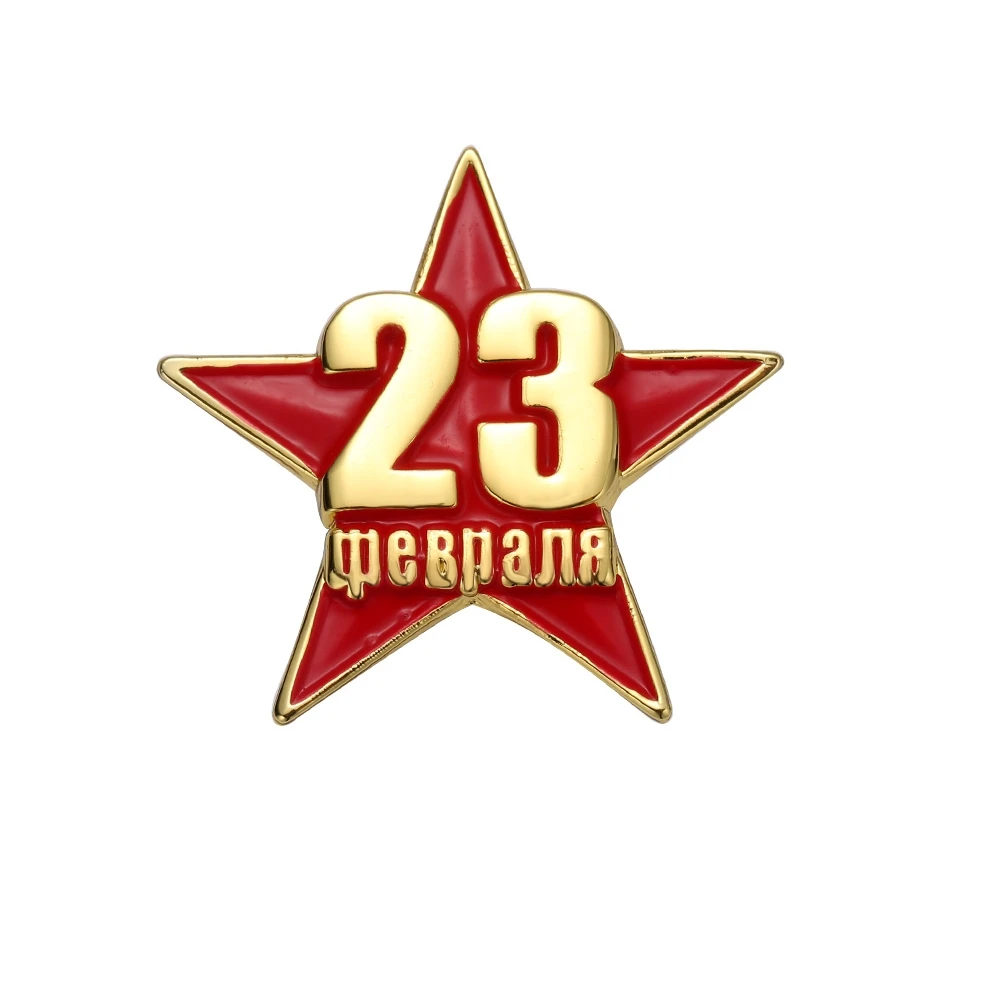 Защитная брошь на День Победы эмалированная булавка в виде Путина заказ СССР и