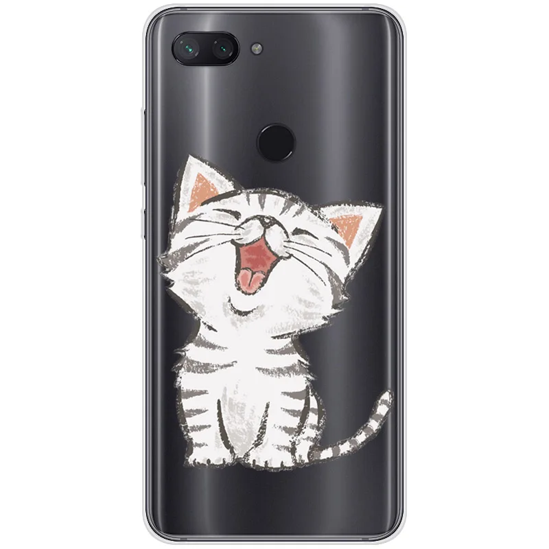 Чехол для Xiaomi mi 8 lite, мягкая задняя крышка из ТПУ, чехол для Xiaomi mi 8 lite, силиконовый чехол с принтом, чехол для mi 8 lite - Цвет: Case 807