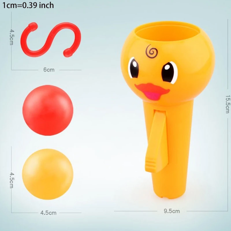 

50LE Baby Bath Toy Toss Ball Game for Bathtub Kiddies Pool Suction Cup Fixed Floating Duck Interactive Water Play Kids Gift