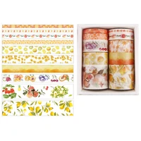 10pcsset decorative kawaii washi tape set japanese paper stickers japanese stationery scrapbooking supply
