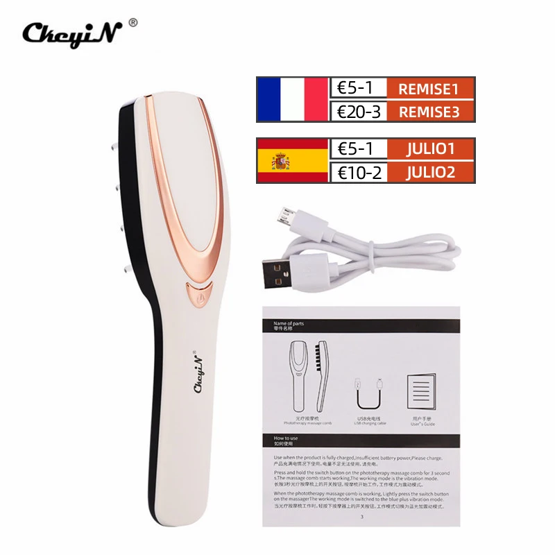 3 в 1 лазерная Электрический Беспроводной инфракрасных лучей роста Лазер против