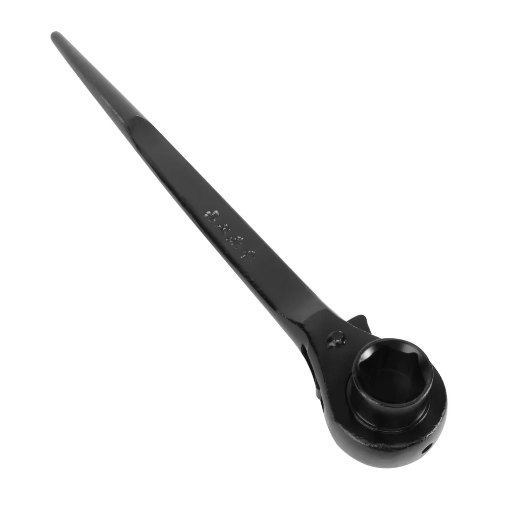 

Teeth Mini Size Pointed Tail Ratchet Socket Wrench Screwdriver Screwdriver Wrench Narrow Slit Wrench (Black)