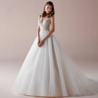 white luxury wedding dress long sleeve lace ball gown o neck 3d flower bridal dresses court train custom made wedding gown