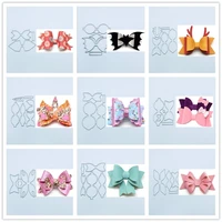 unicorn flower bow metal cut dies stencils for scrapbooking stampphoto album decorative embossing diy paper cards