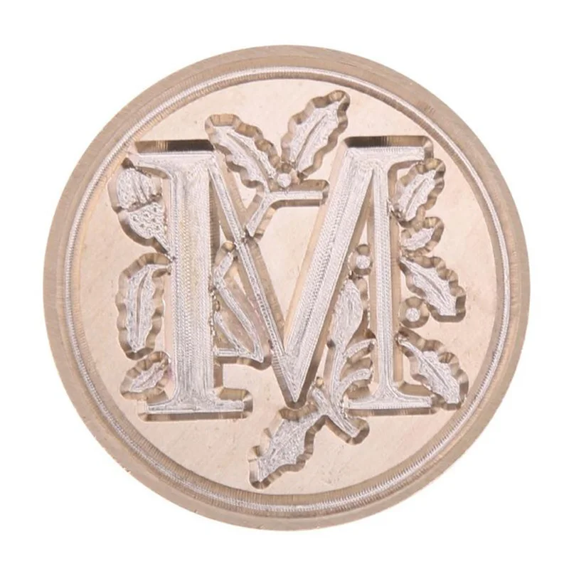 Ретро 26 букв A Z восковая печать Печать Алфавит буквы деревянный штамп Винтажный