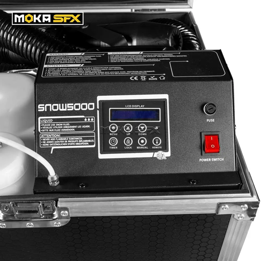 Супер Снежная машина Рождественская Машина Dmx сценическая для помещений больших