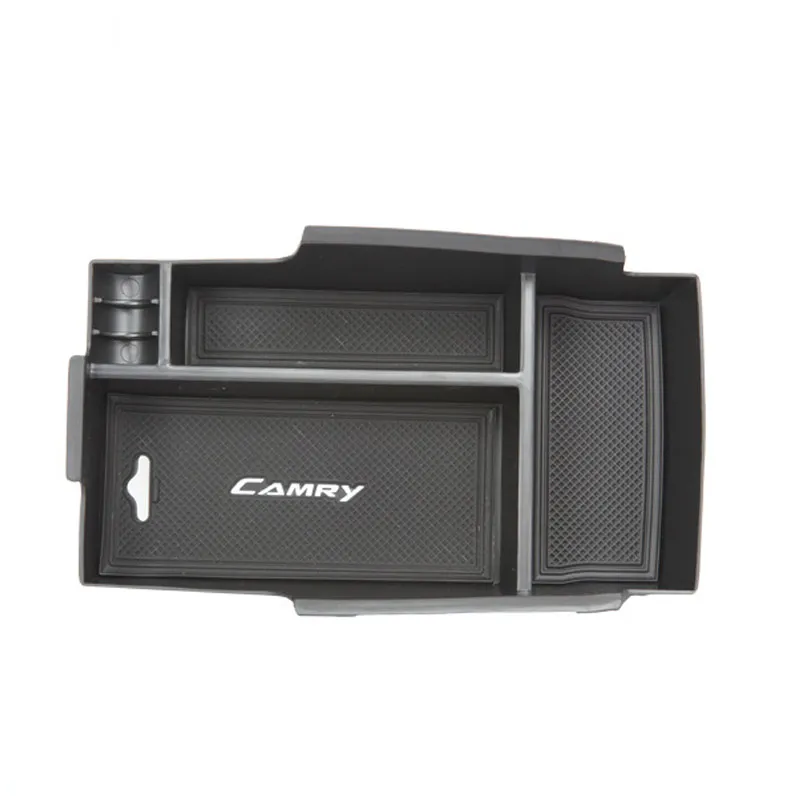 

for Toyota Camry XV50 2012~2017 Central Armrest Storage Box Center Console Flocking Organizer Containers Holder Tray Accessories