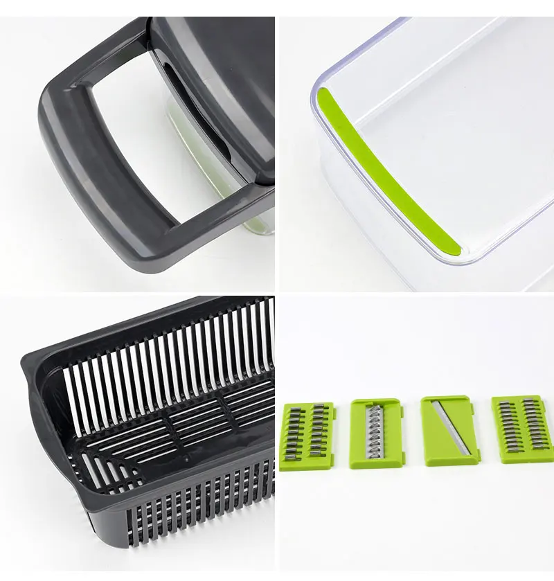 Vegetable Cutter Kitchen accessories Mandoline Slicer Fruit Dicer Cutter Potato Peeler Carrot Cheese Grater Vegetable Slicer