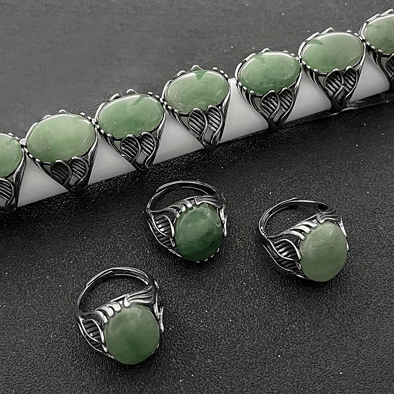 

Женское Винтажное кольцо ручной работы, зеленое Ювелирное Украшение для вечерние