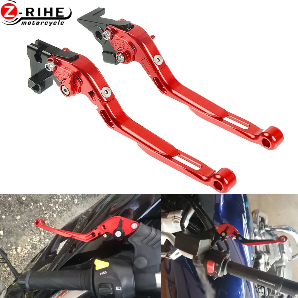 Аксессуары для мотоциклов Алюминий Honda CB600F 2007 2008 2009 2010 2011 2012 2013 Складные Выдвижные