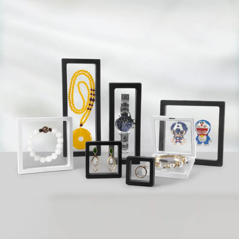 

Gift Display Boxes Packaging Bags Transparent Mulit Size Wedding Home Party Jewelry Ring Bracelet Decoration Package Box