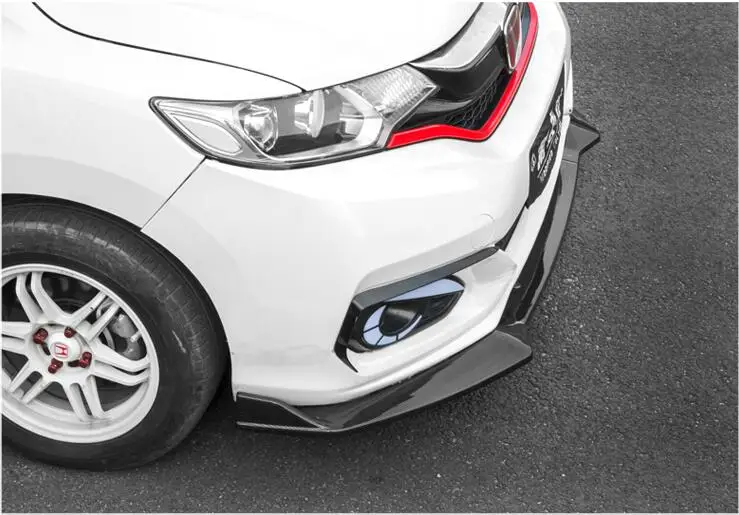 Комплект спойлера ДЛЯ Honda FIT JAZZ 2018-2019 задний спойлер из АБС-пластика для диффузор