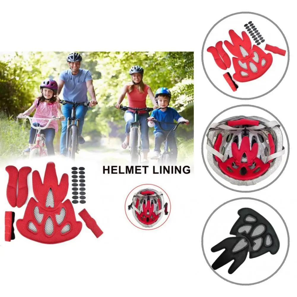 Helmet Padding Breathable Integrated Universal Anti-collision Helmet Padding Helmet Inner Padding for Motorcycle
