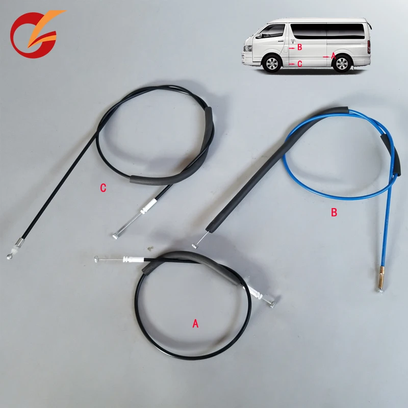 

use for toyota hiace commuter quantum 2005-2018 side sliding door lock latch control cable