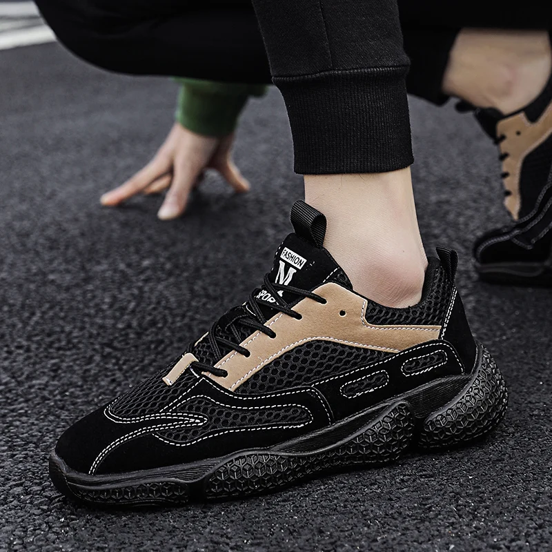 

Running Shoes Light Breathable Sneakers Men Walking Hiking Casual Sneakers