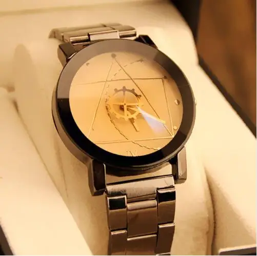 Gofuly 2019 New Luxury Watch Fashion Stainless Steel for Man Quartz Analog Wrist Orologio Uomo Hot Sales zegarek dam | Наручные часы