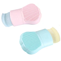 pet paw comb general for cats dogs to remove floating hair needle smooth surface and comfortable grip imitation cat tongue barb