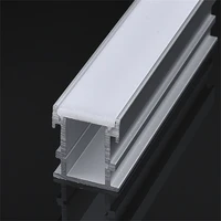 length customized aluminum housing led light bar cabinet lighting housing high power aluminium profile for led strips