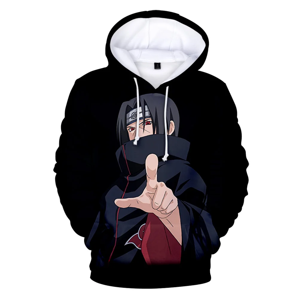 Толстовки для мальчиков и девочек 3D Толстовка Sasuke/Kakashi аниме детская одежда
