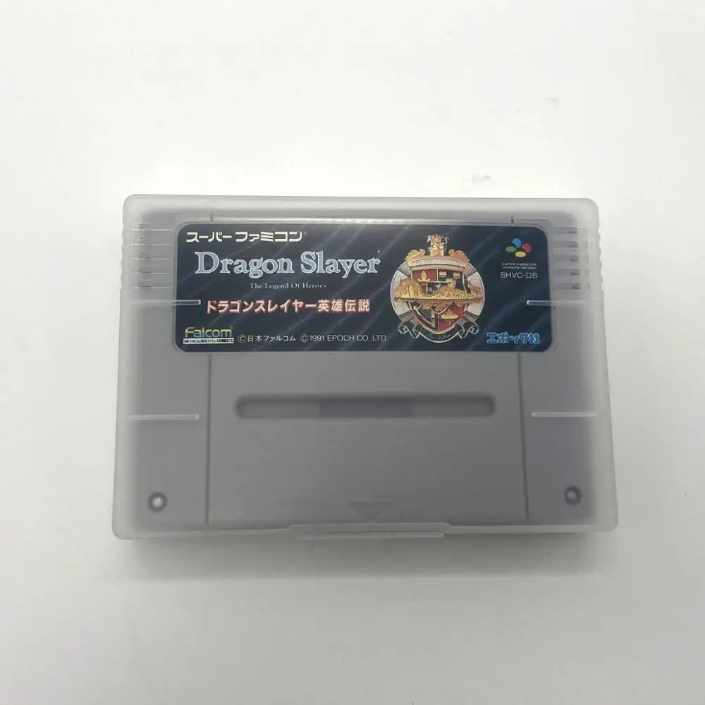 Фото Коробка для хранения игр для super Famicom SFC и Европейской развлекательной системы Super Nintendo SNES, не для версии для США №2