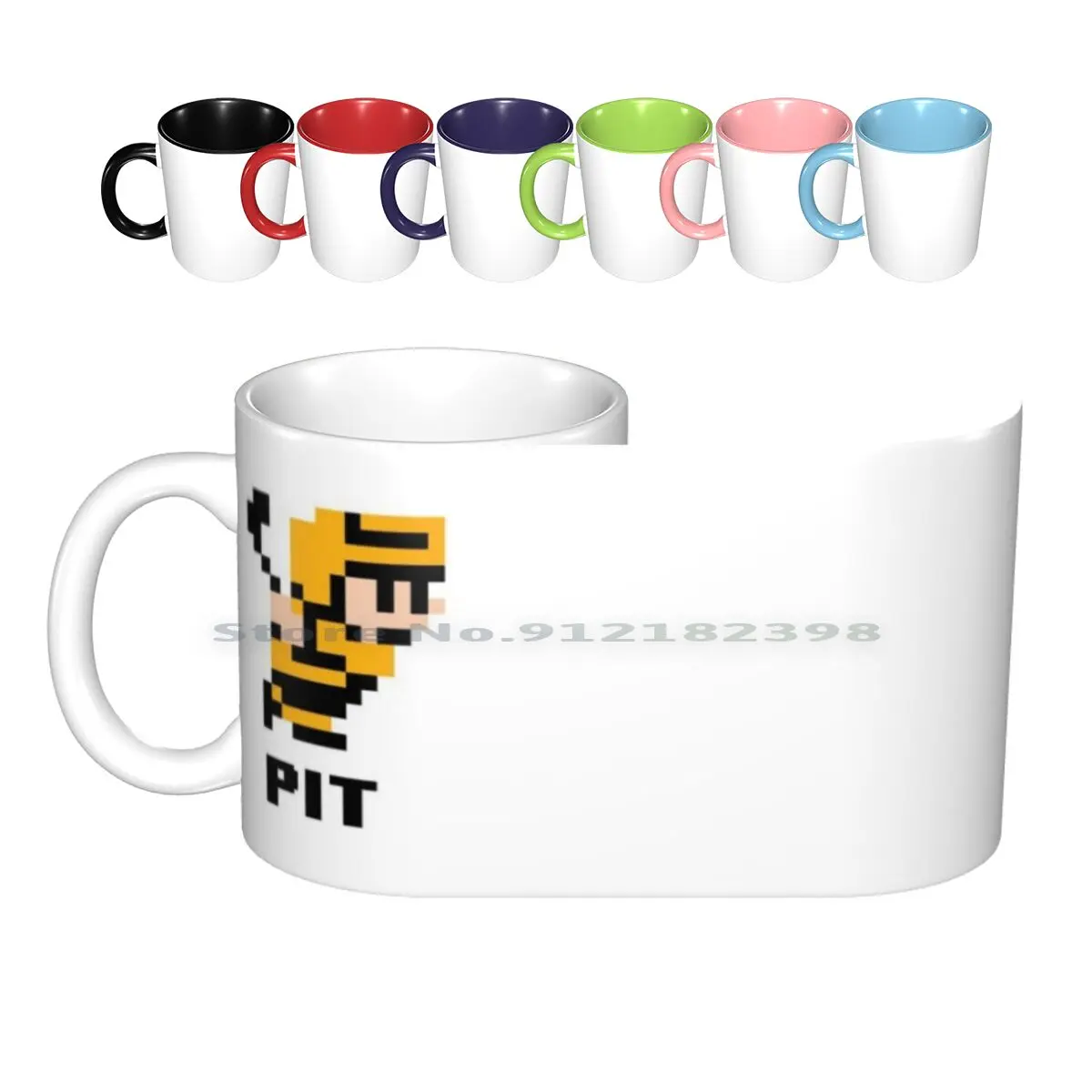 

Керамические кружки для хоккея с шайбой в Питтсбургском стиле, кофейные чашки, Кружка для молока и чая, кружка для хоккея с шайбой Nes lemразног...