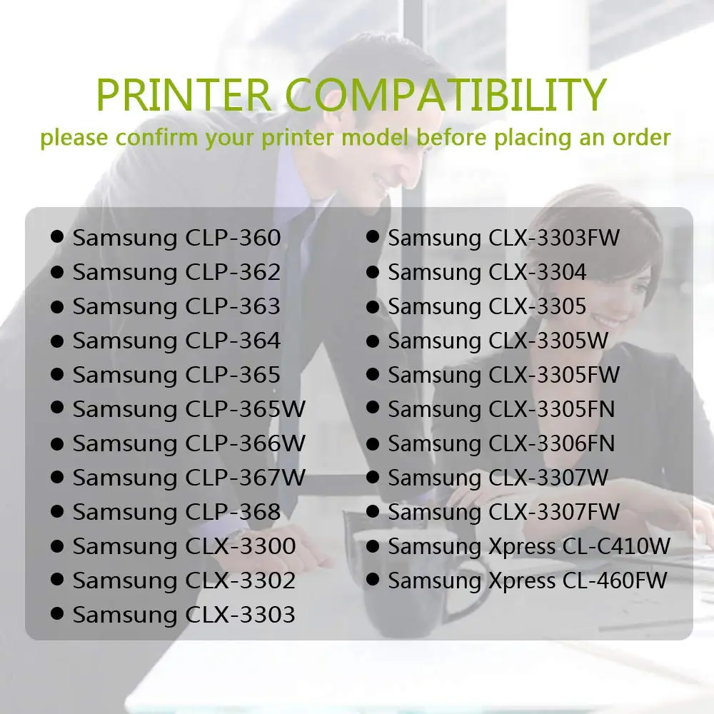 CLT-406S тонер-картриджи CLT-K406S C406S M406S Y406S для Samsung CLP-365W XPRESS C410W CLX-3305FW C460FW с чипом |