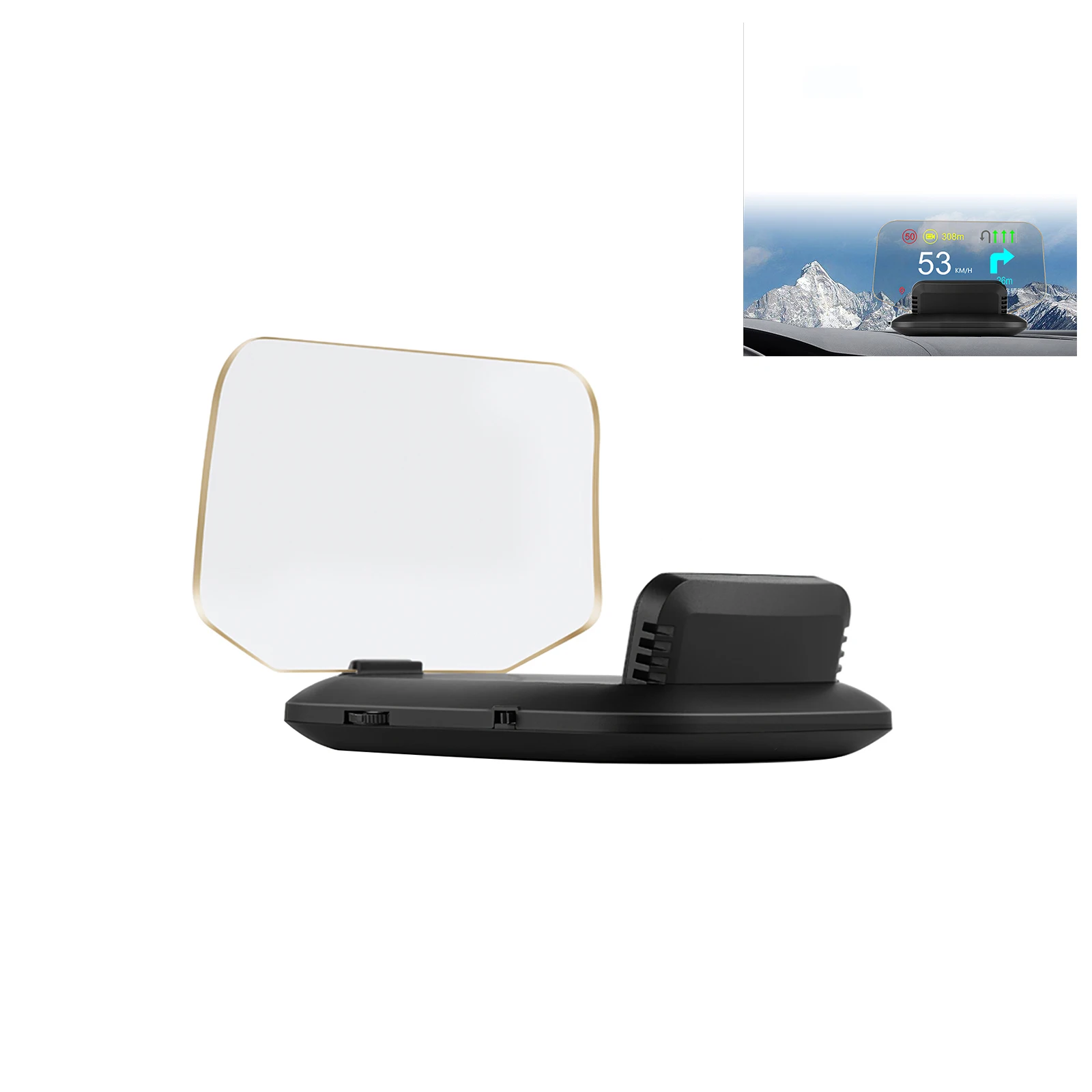 

Мультифункциональный GPS-навигатор, 8 цветов интерфейса, Поддержка OBD, бесшумный автоматический отражатель изображений, приборная панель, 2021