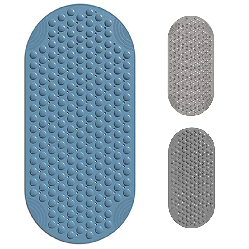 

Bathtub Mat Non Slip Shower Floor Mats for Bathroom Bath Tub Washable Suction Cup 16x35inch