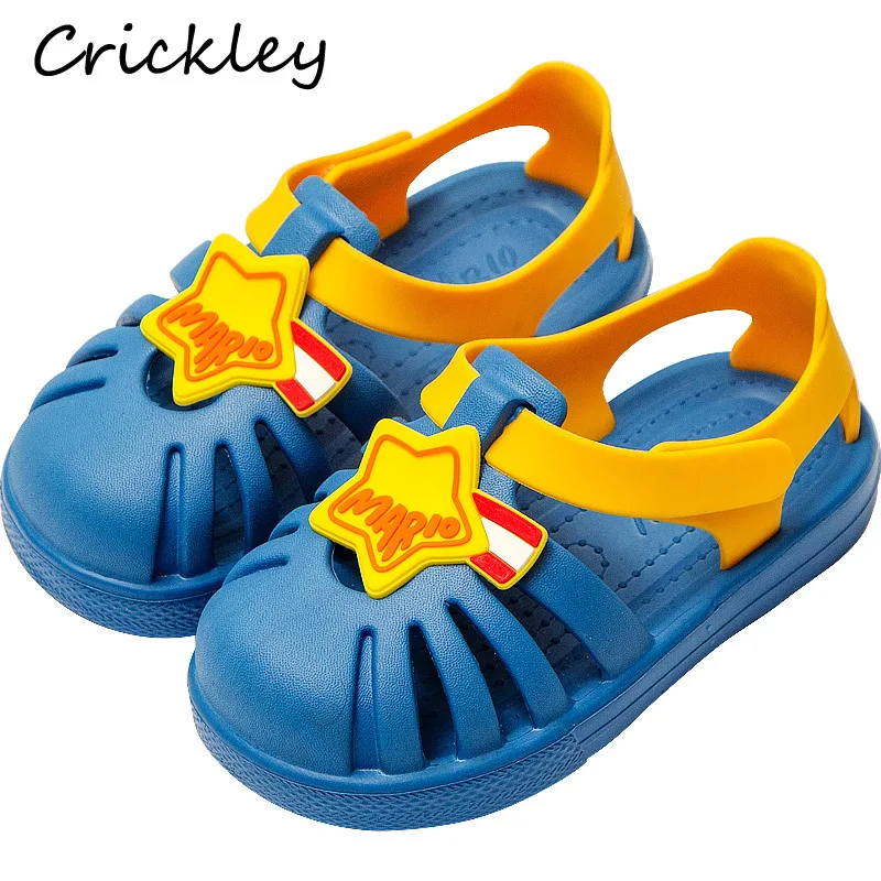 

Baby Sandals Cartoon Pattern Summer Beach Shoes For Toddler Boy High Quality EVA Baby Girls Slippers Soft Non Slip Kids Sandals
