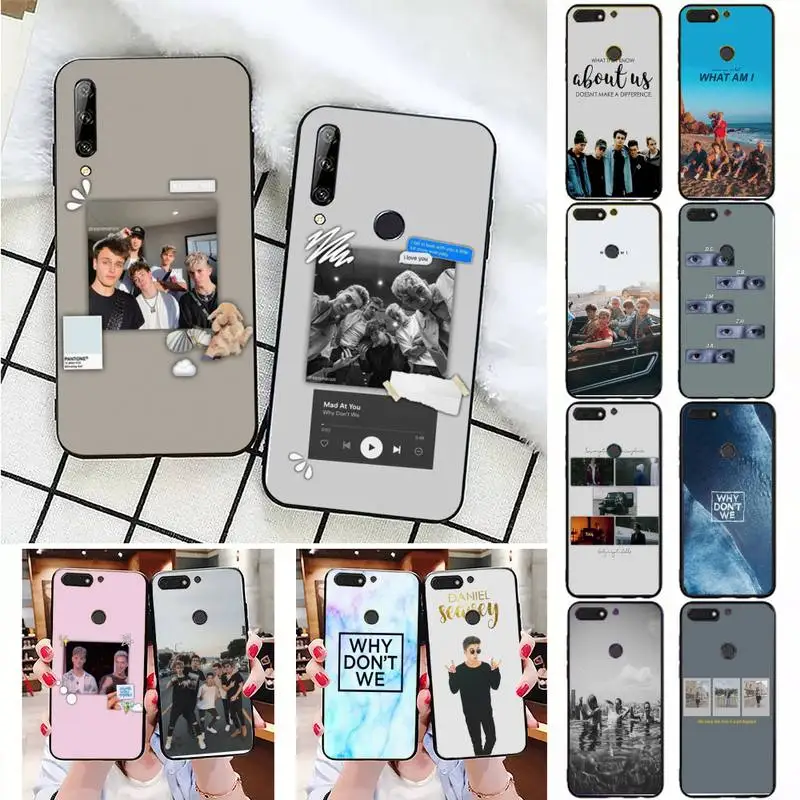 

Why don't we Phone Case For Huawei Honor 7A 7C 8 8x 9 10 20lite Fundas Coque Bumper for Honor 10i 20i Capa