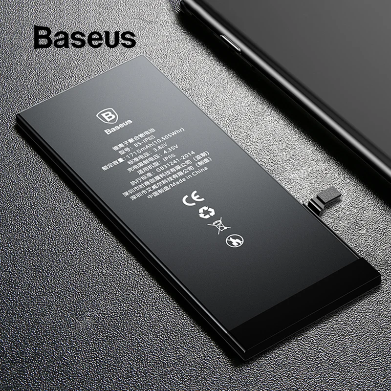 Аккумулятор Baseus для телефона iPhone 6s 6 6s Plus 7, сменные литиевые батареи большой емкости 3500 мАч с бесплатными инструментами