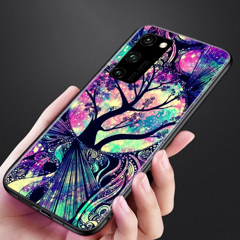 

Silicone Cover PINK LOVE Glitter Phone Case for Huawei Honor 30 20 Pro 10i 9A 9S 9X 8X 10 9 Lite 8 8A 7A 7C Pro