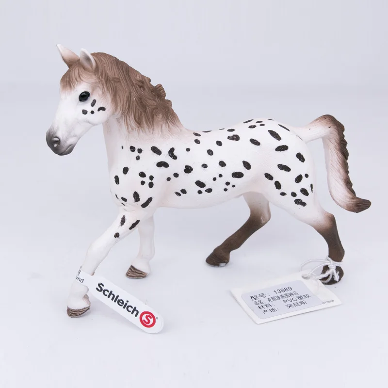 Schleich лошадь клуб Knapstrupper жеребец ферма животное пластиковая фигурка имитация