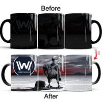 westworld mug 11oz creative ceramic coffee mugs travel changed color magic milk tea cup gift mug