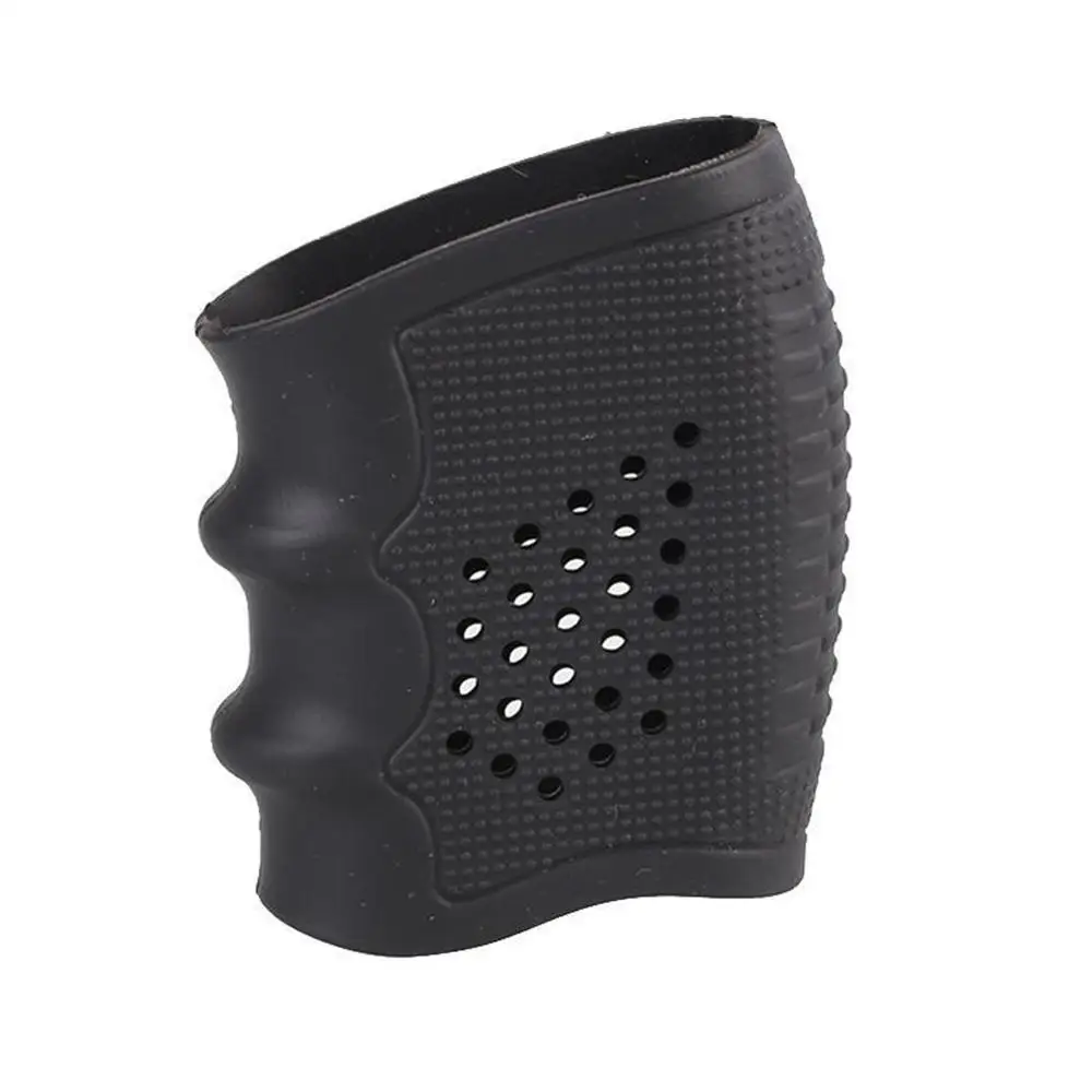 

Tactical Rubber Grip Holder G17 Sleeve Grip Glove Cover Gun Magazine Pouch For Hunting Pistol Airsoft AR 15 Accessories