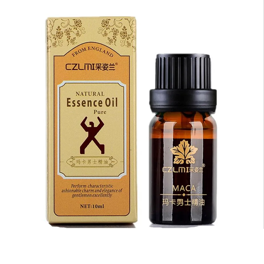 Новое растительное эфирное масло Maca для мужчин увеличения роста члена быстрое