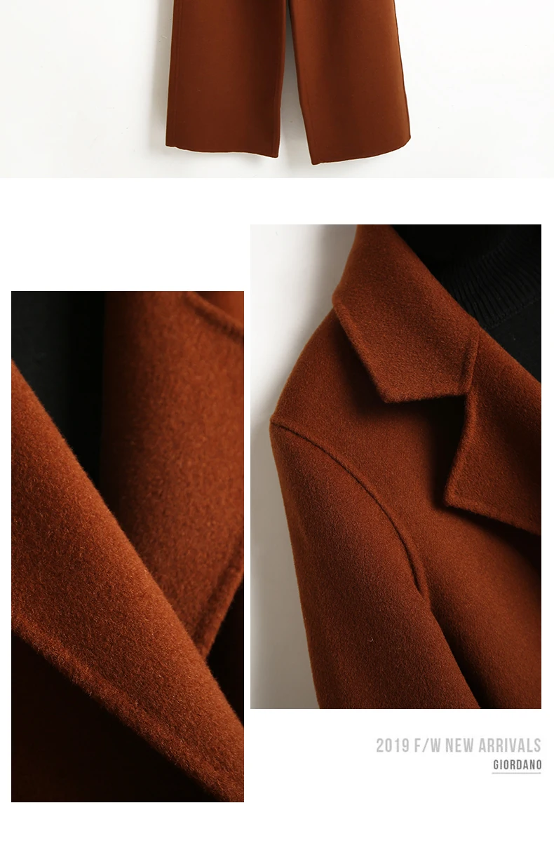 autumn and winter coat pants two sets of women cashmere short coat fashion sexy red cashmere party women's clothing