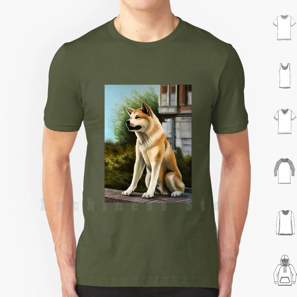 Футболка с рисунком Hachi 6xl хлопковая крутая футболка Хачи хацко пол