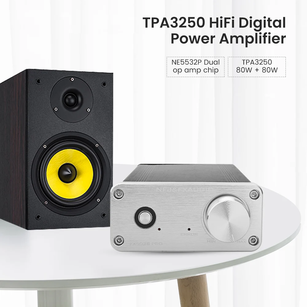 TPA3250 FX аудио Hifi цифровой усилитель мощности 70Wx2 домашний стерео мини
