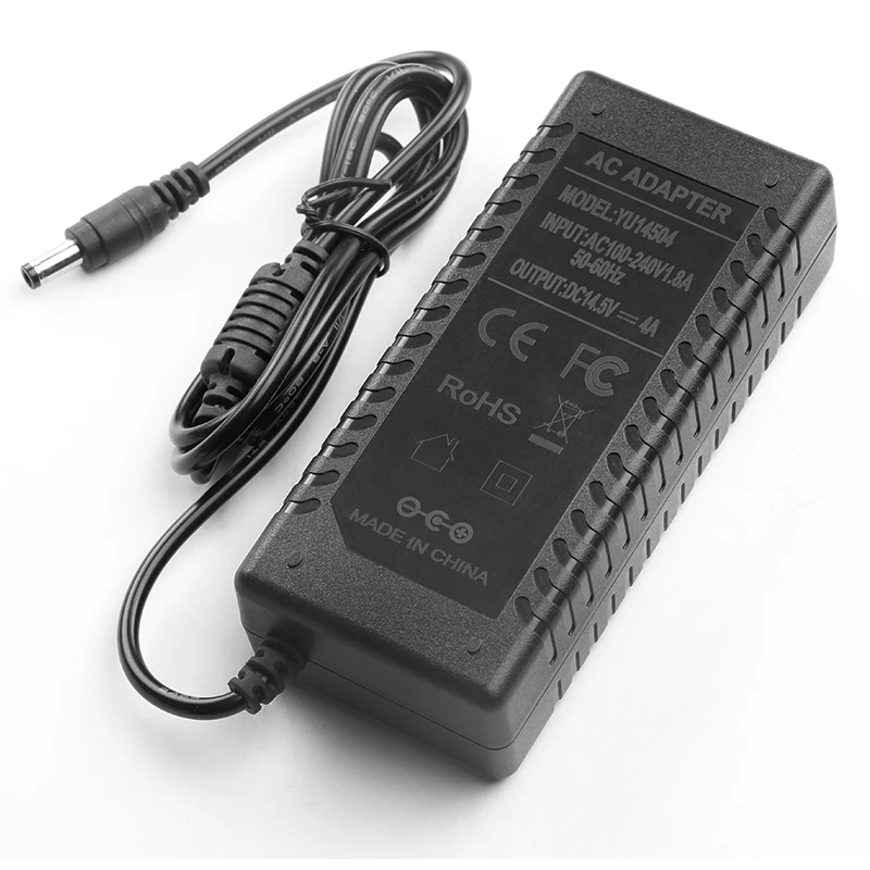 AC100V-240V to DC14.5v 4a 5a 6a Power Adapter 14.5V Voltag Converter swithcing power adapter5.5*2.5/2.1mm |