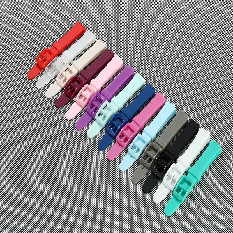 

Silicone Colorful Watch Band 12mm