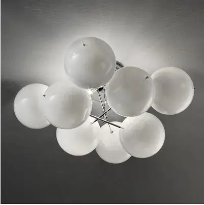 Современный скандинавский потолочный светильник в виде воздушного шара для