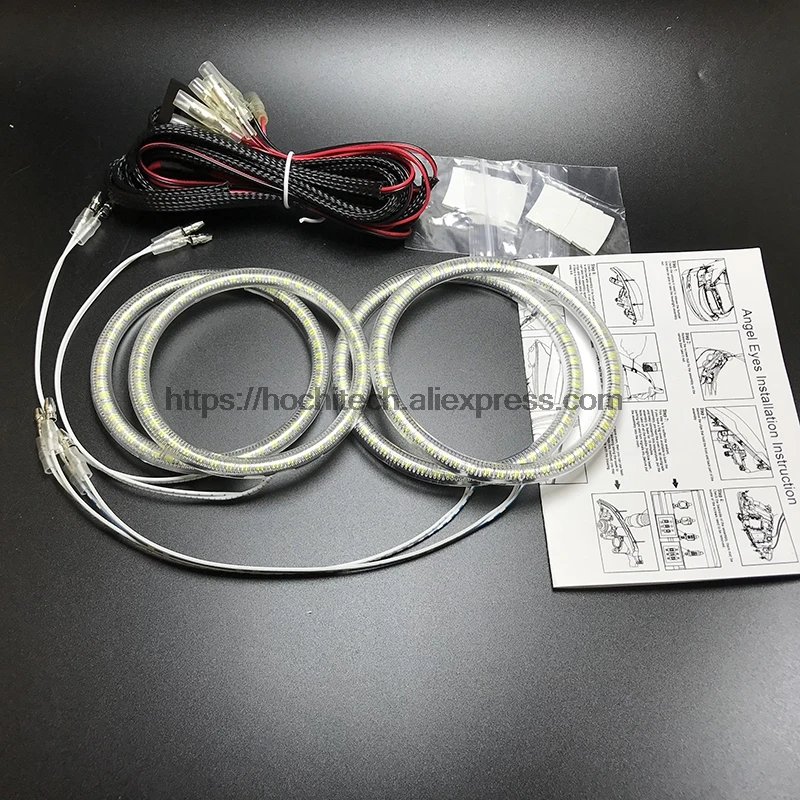 HochiTech for CHEVROLET Chevry CAPTIVA S3X 2006 - 2011 car styling Ultra bright 6000K White SMD LED Angel Eyes Halo Rings | Автомобили и