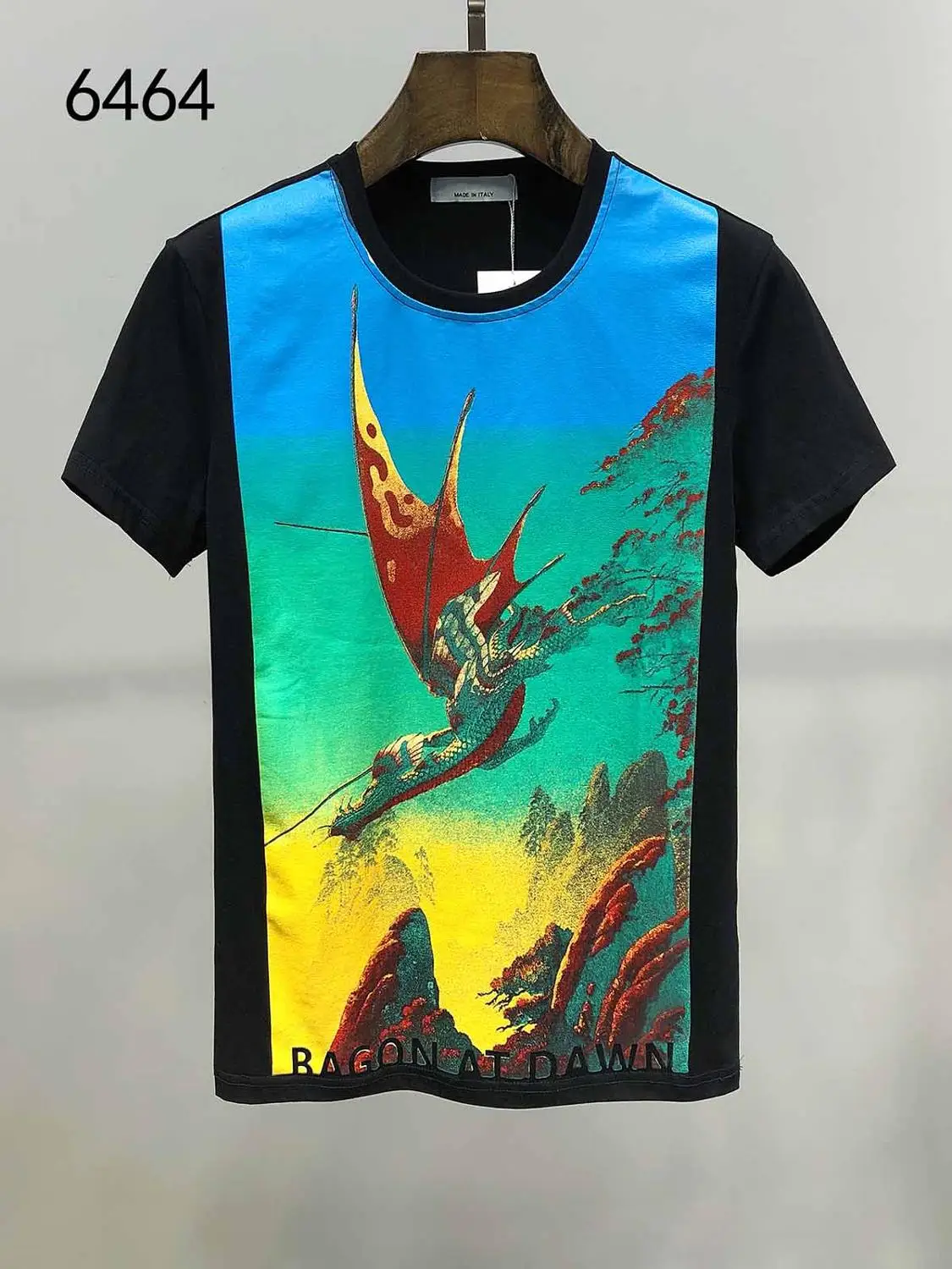 Новая футболка DSENDQI принт &quotКленовый лист&quot унисекс Повседневная крутая