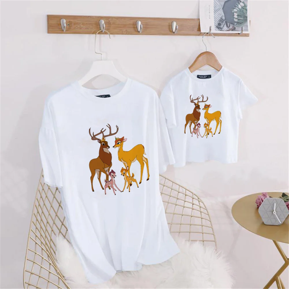 Одинаковые наряды для семьи футболка мамы папы ребенка сына рубашки семейная