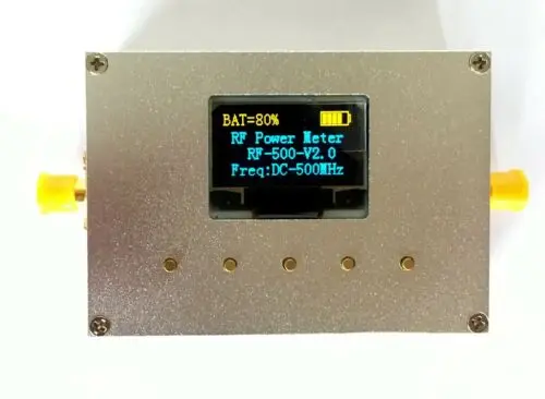 RF3000 100KHZ-3GHZ OLED RF Power Meter -60~0dBm + Sofware Attenuation Value | Электроника