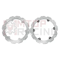 motorcycle pair front brake discs for honda cb650f 2014 2015 2016 2017 2018 2019 brake rotors 45251 mgz j01 45351 mje d01